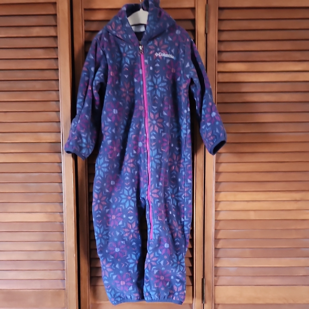 Columbia Multicolor Patterned Snowsuit